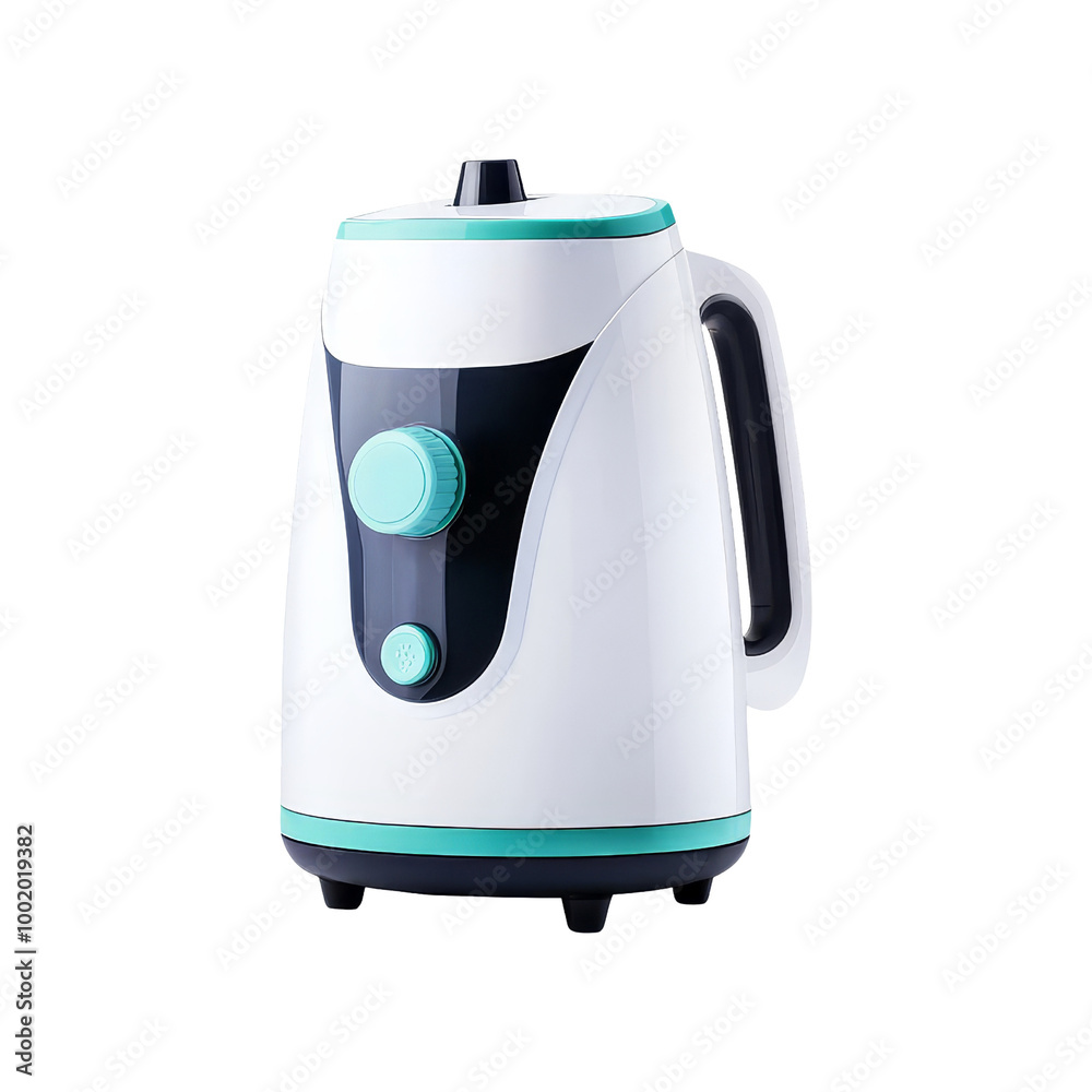White and Green Electric Kettle White and Green Electric Kettle