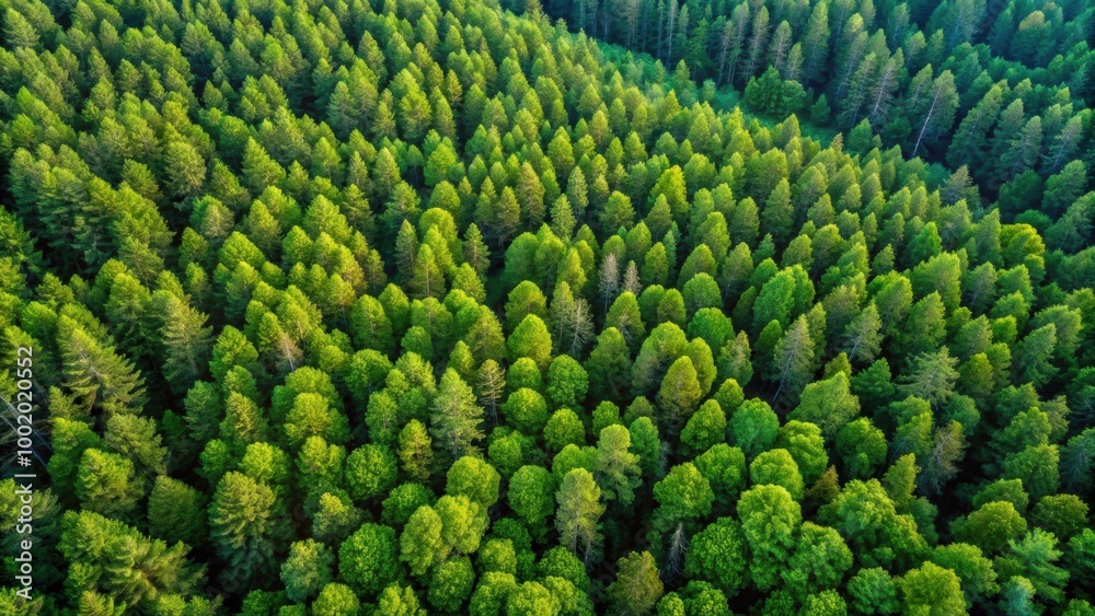 Aerial view of a dense pine forest, nature, trees, green, aerial, landscape, wilderness, woodlands, environment Aerial view of a dense pine forest, nature, trees, green, aerial, landscape, wilderness, woodlands, environment