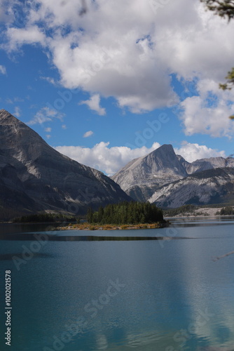 lake in the mountains