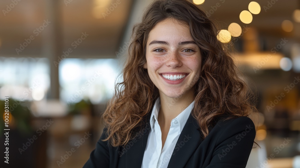 Welcoming Hostess with a Bright Smile Welcoming Hostess with a Bright Smile