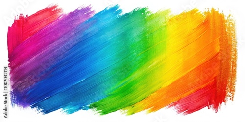 Brush stroke texture background in vibrant colors , abstract, art, backdrop, colorful, design, texture, paint, strokes photo