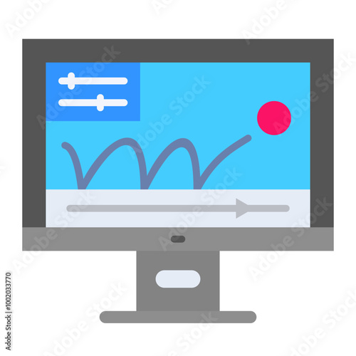 Motion Graphics Icon