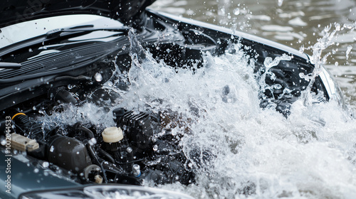 Car Flood Damage: Engine su...