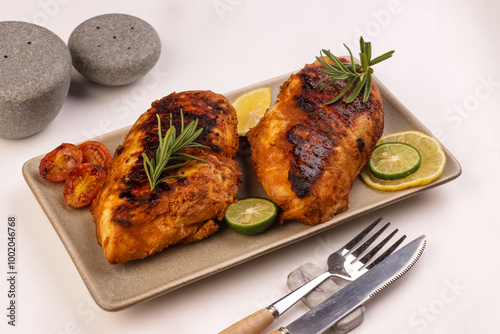 Grilled Chicken Breast, Chicken Steak.