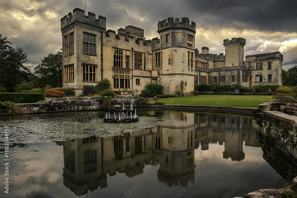 Leeds Castle Mansion architecture castle building Leeds Castle Mansion architecture castle building