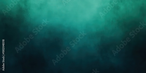 Dark Green Gradient Background with Blurred Effect