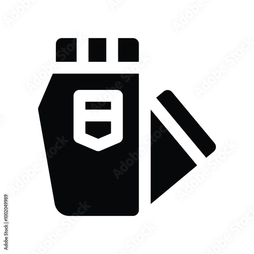 jeans icon. vector glyph icon for your website, mobile, presentation, and logo design.