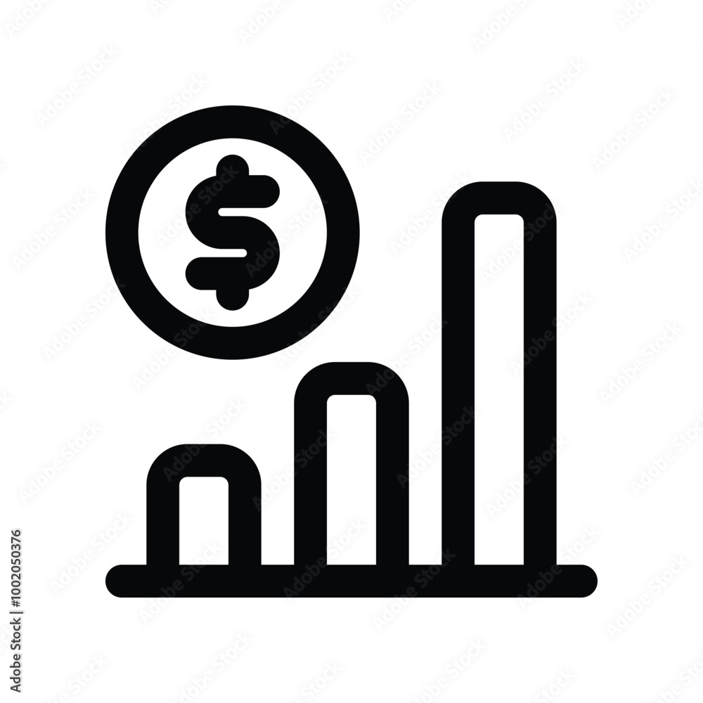 sales icon. vector line icon for your website, mobile, presentation, and logo design. sales icon. vector line icon for your website, mobile, presentation, and logo design.