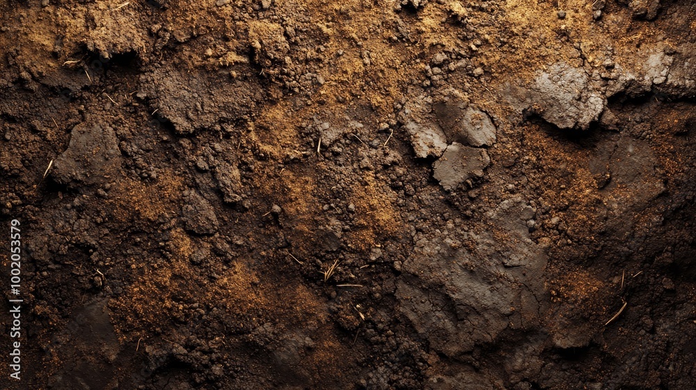 A compelling real-life photograph for World Soil Day, featuring rich, fertile soil with textures and elements of nature, highlighting the importance of soil health and conservation A compelling real-life photograph for World Soil Day, featuring rich, fertile soil with textures and elements of nature, highlighting the importance of soil health and conservation