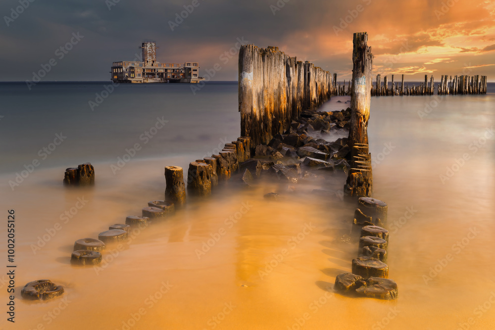 Fototapeta premium Stare molo