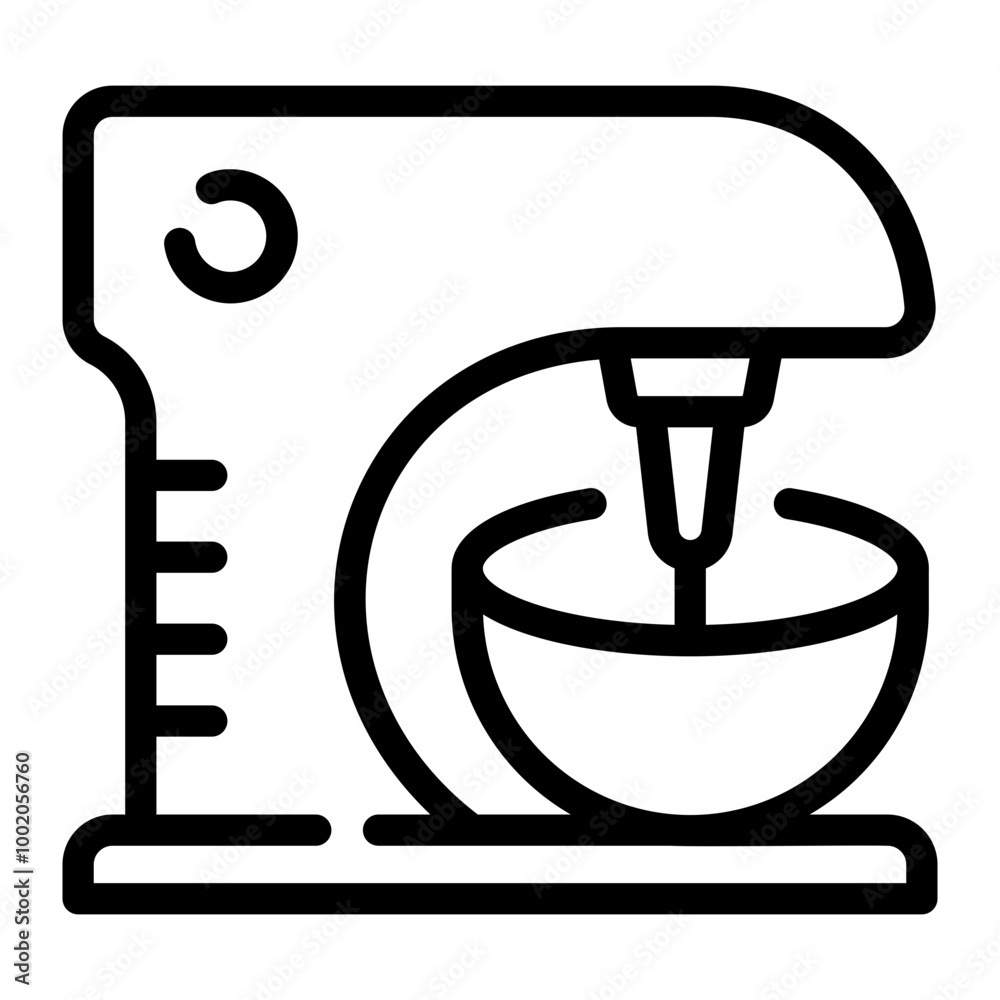 mixer blender Line Icon mixer blender Line Icon