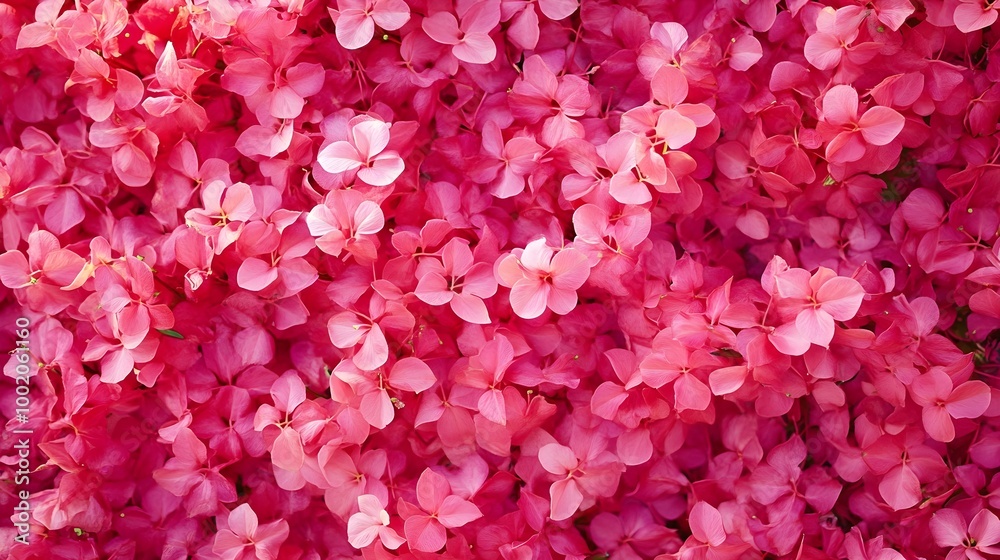 a dense cluster of small, pink flowers. The flowers are closely packed together, creating a vibrant and textured surface. The petals vary slightly in shade, ranging from light pink to a deeper pink a dense cluster of small, pink flowers. The flowers are closely packed together, creating a vibrant and textured surface. The petals vary slightly in shade, ranging from light pink to a deeper pink