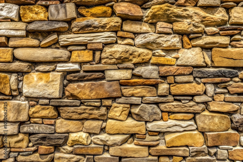 Close-up of stone wall with textured surface Close-up of stone wall with textured surface