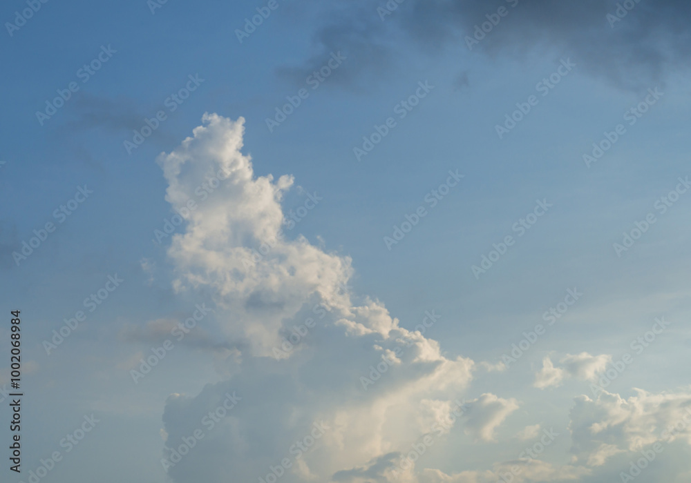 Clouds in the sky, beautiful landscape concept of nature and copy space Clouds in the sky, beautiful landscape concept of nature and copy space