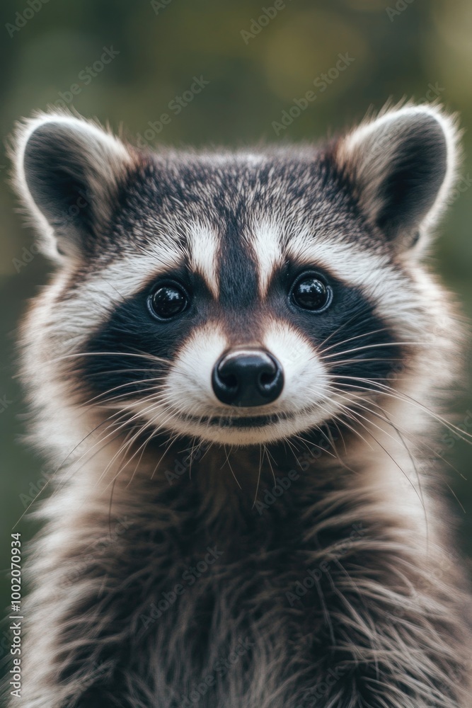 Raccoon portrait Raccoon portrait