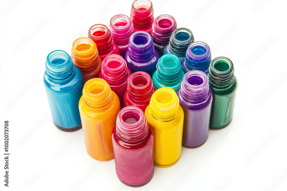 Fabric Paint Assortment in Convenient Squeeze Bottles Fabric Paint Assortment in Convenient Squeeze Bottles