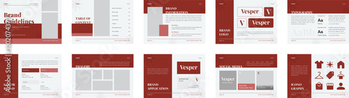 Vesper - Fashion Brand Guideline Template