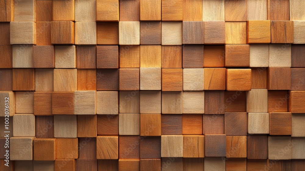 Abstract Wooden Block Pattern with Neutral Tones
Abstract Wooden Block Pattern with Neutral Tones