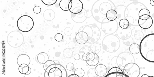 Modern abstract grey Circle background vector. Geometric circles vector seamless pattern graphic design. varying sized rings Vector Sphere Artwork Ideal for Wallpaper, graphic, template, vector.