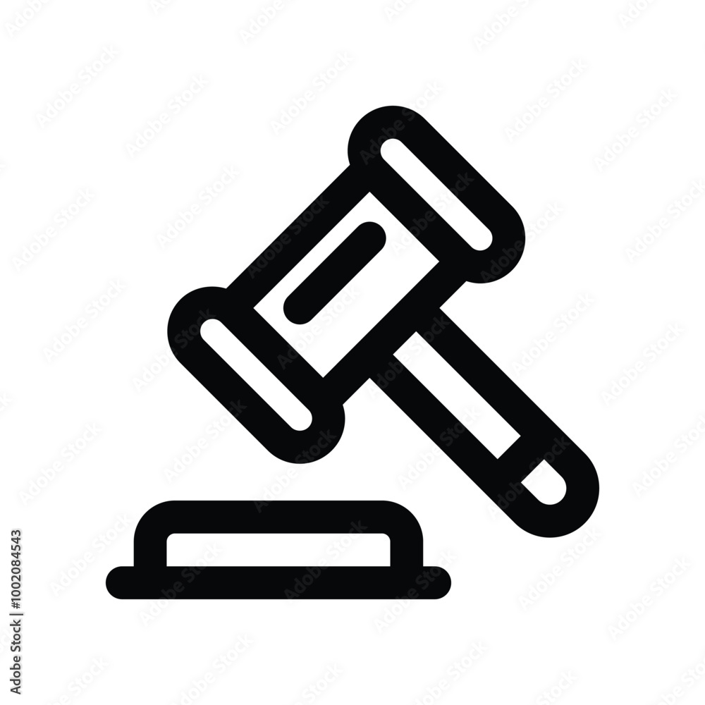 law icon. vector line icon for your website, mobile, presentation, and logo design. law icon. vector line icon for your website, mobile, presentation, and logo design.