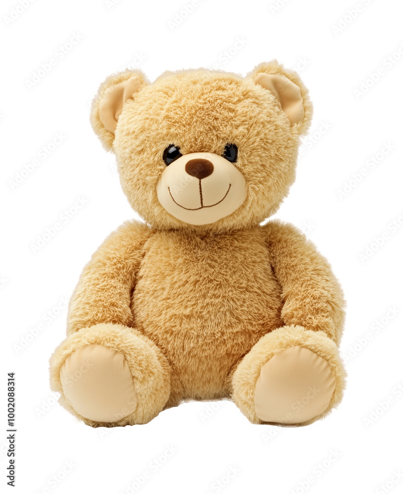 brown stuffed fluffy teddy bear isolated on white transparent background brown stuffed fluffy teddy bear isolated on white transparent background