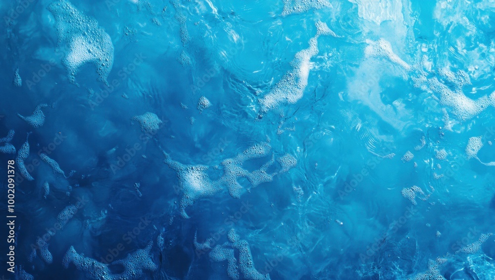 Obraz premium Abstract Blue Water Texture