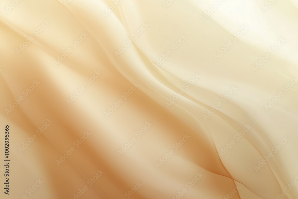 Soft beige and cream fabric folds in abstract minimalism, creating a gentle, flowing texture for a calm and serene atmosphere Soft beige and cream fabric folds in abstract minimalism, creating a gentle, flowing texture for a calm and serene atmosphere