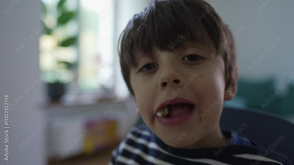 A Comfortable Home Setting - Adorable Child Enjoying A Piece Of Bread With Cheese, With A Focus On The Delight And Satisfaction Of Eating A Confortable Snack, Capturing A Joyful Childhood Moment A Comfortable Home Setting - Adorable Child Enjoying A Piece Of Bread With Cheese, With A Focus On The Delight And Satisfaction Of Eating A Confortable Snack, Capturing A Joyful Childhood Moment