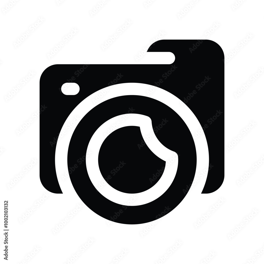 camera icon. vector glyph icon for your website, mobile, presentation, and logo design. camera icon. vector glyph icon for your website, mobile, presentation, and logo design.