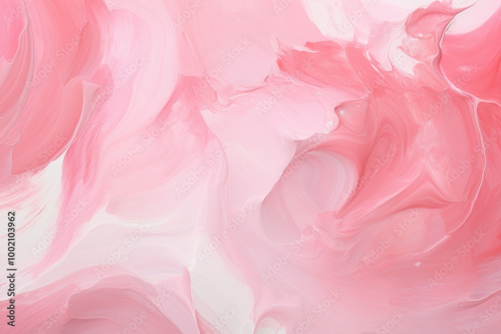 Soft pink floral abstract background