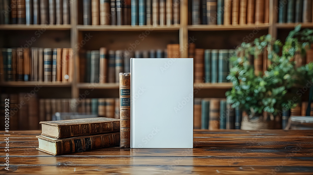 A Blank White Open Book on the Table (Top View, Flat Lay)
A Blank White Open Book on the Table (Top View, Flat Lay)