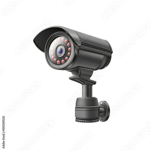 Security Camera with Infrared LEDs