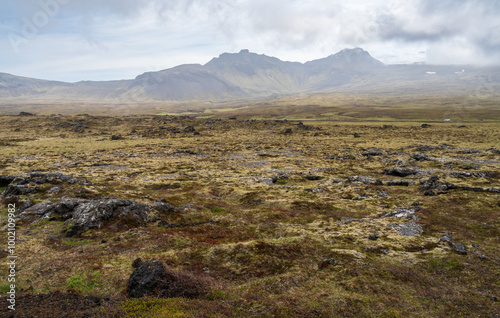 Saxhóll Crater, Volcanic Crater in Iceland