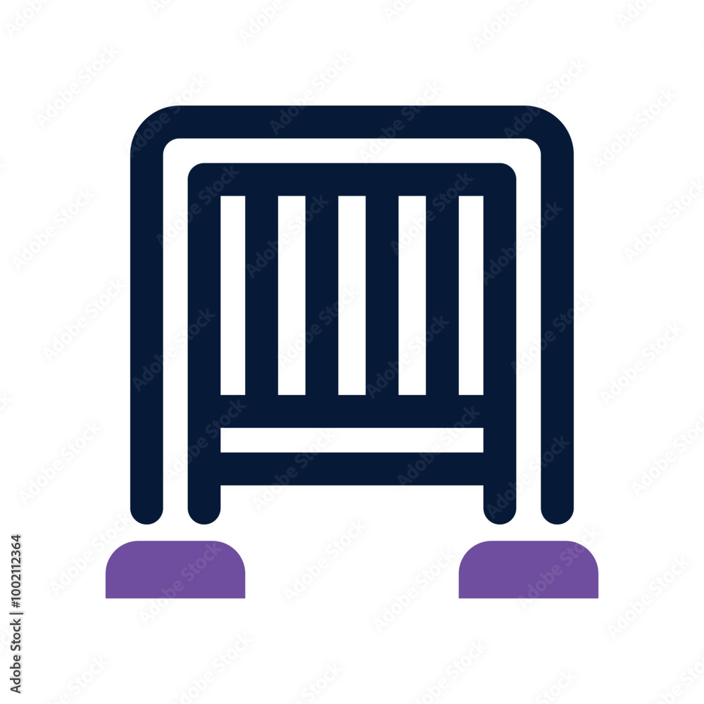 fence icon. vector dual tone icon for your website, mobile, presentation, and logo design. fence icon. vector dual tone icon for your website, mobile, presentation, and logo design.