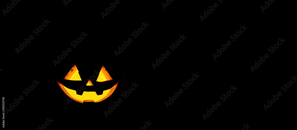 Jack-o'-lantern Face in the Dark Jack-o'-lantern Face in the Dark