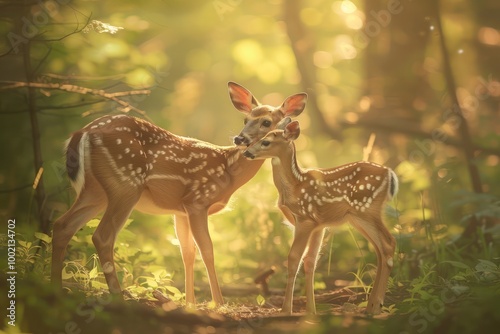 deer in the forest