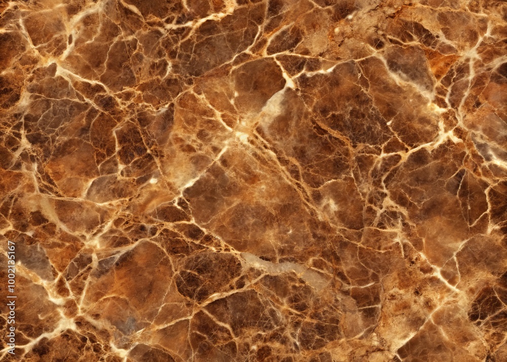 Brown Marble Stone Seamless Background Pattern for Elegant Interior Design and Art Projects