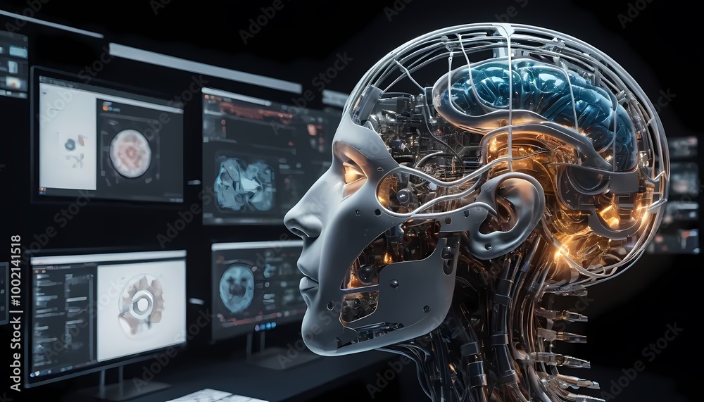 x ray image of human brain