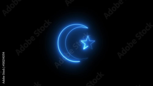 Wallpaper Mural Halloween with blue moon in dark galaxy, motion holidays, horror and Halloween style background Torontodigital.ca