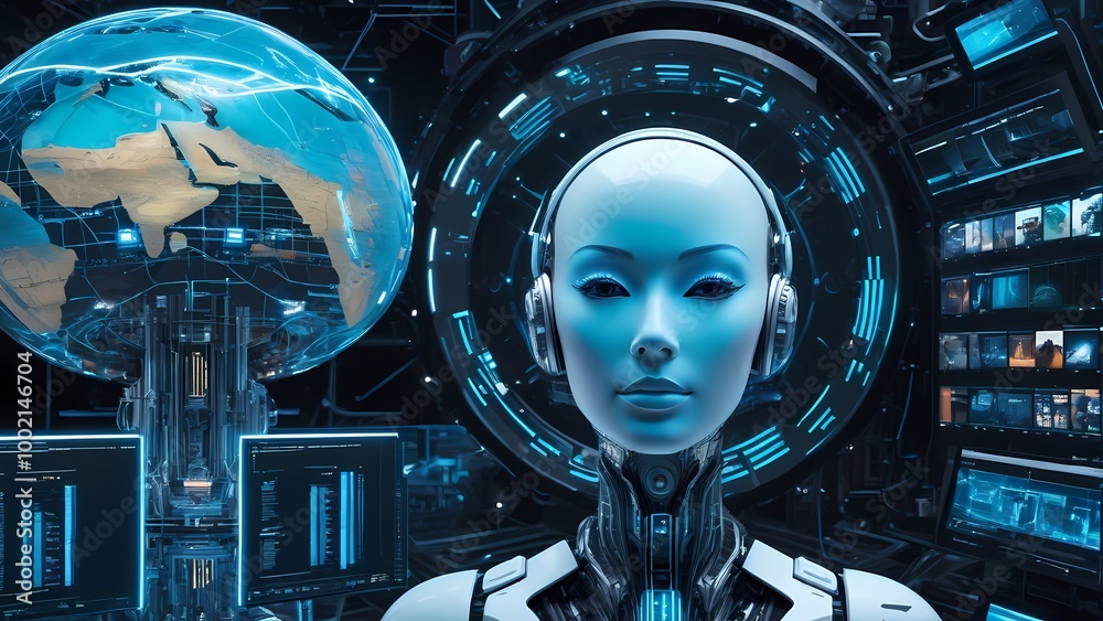 Robot with code Robot with code