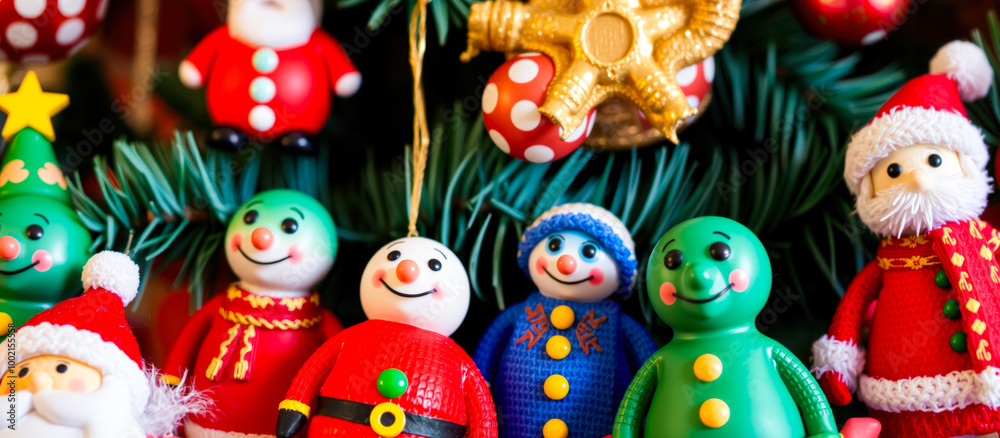 Christmas Ornaments Close Up Christmas Ornaments Close Up