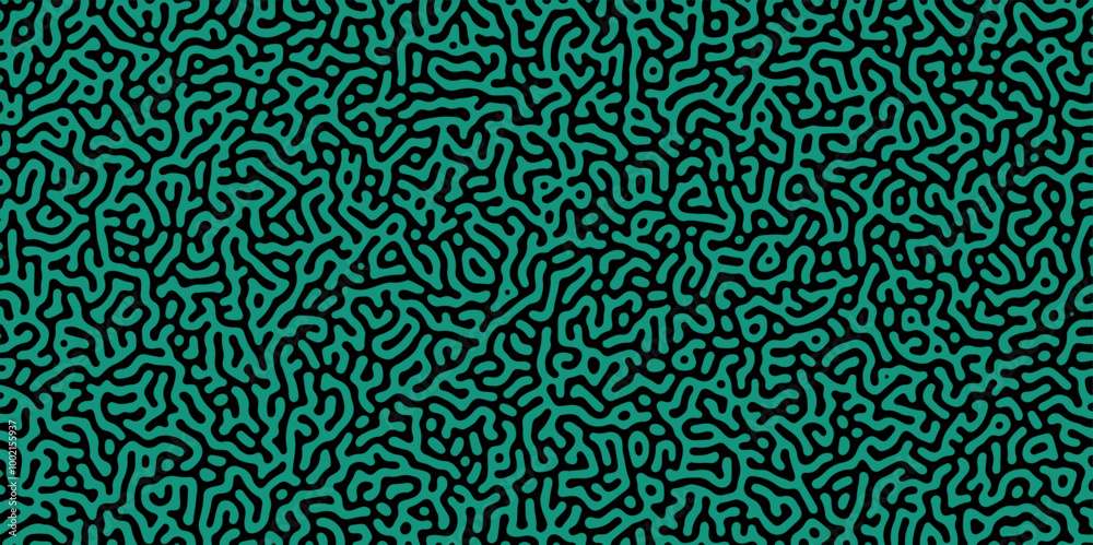 Abstract truing organic wallpaper Turing reaction diffusion monochrome seamless pattern with chaotic motion. Generative algorithm psychedelic background. Reaction-diffusion or truing pattern formation Abstract truing organic wallpaper Turing reaction diffusion monochrome seamless pattern with chaotic motion. Generative algorithm psychedelic background. Reaction-diffusion or truing pattern formation