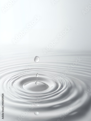 a water droplet 