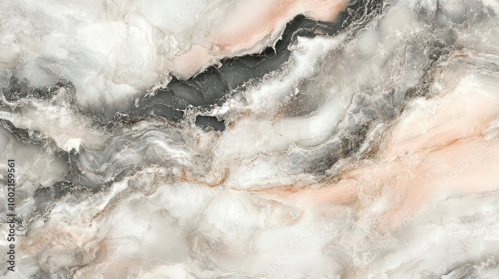 Abstract marble texture with swirls of grey, white, and pink. Abstract marble texture with swirls of grey, white, and pink.