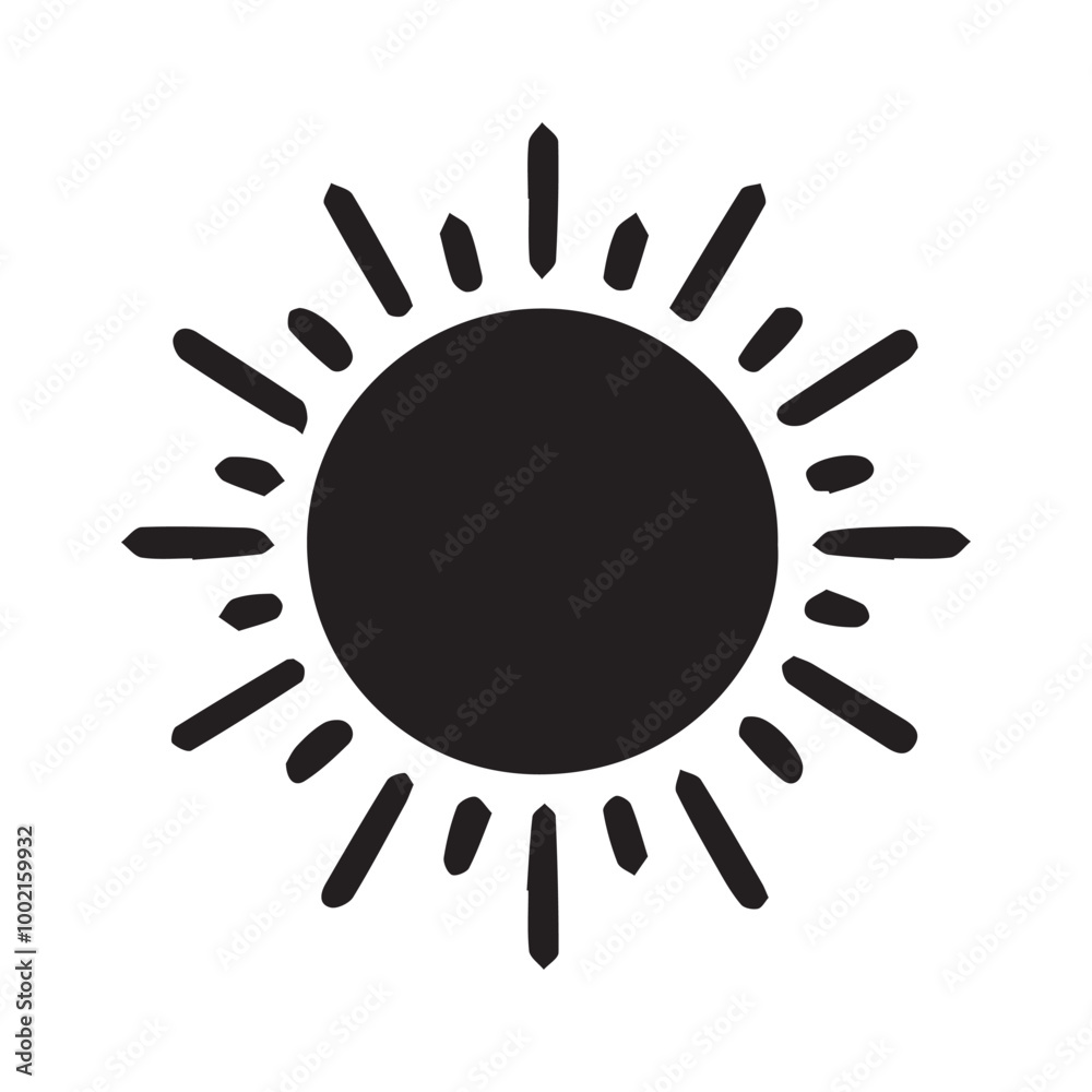 Beach Sun Silhouette Vector Illustration - Beach Clipart Design
Beach Sun Silhouette Vector Illustration - Beach Clipart Design