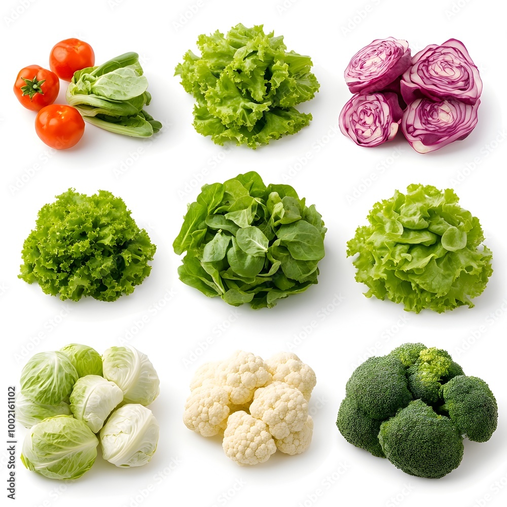 Fresh and Vibrant Organic Vegetables in Macro Photography Fresh and Vibrant Organic Vegetables in Macro Photography