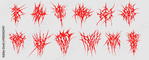 Cyber sigilism, neo tribal, gothic elements	
