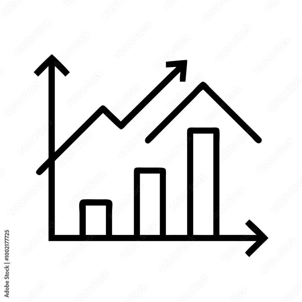 Bar Chart with House Icon and Upward Arrows Captivating Vector Illustration
Bar Chart with House Icon and Upward Arrows Captivating Vector Illustration