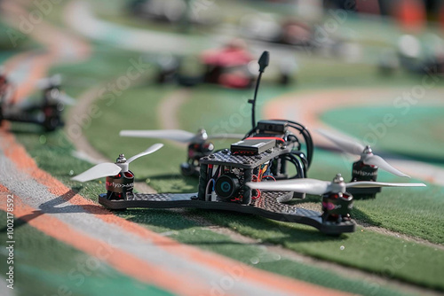 Wallpaper Mural Drone flying in the sky over nature during observation Torontodigital.ca