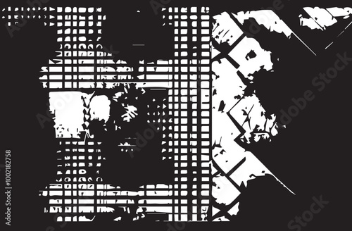 Abstract background. Monochrome texture. Image includes a effect the black and white tones.